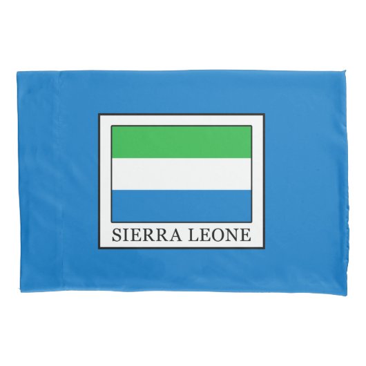 Housse D'oreillers Sierra Leone (devant)