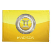 Housse D'oreillers Signe de zodiaque de Gémeaux (Dos)