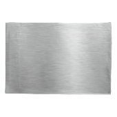 Housse D'oreillers Silver Glitter Glam Bling Personalized (Dos)