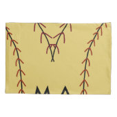 Housse D'oreillers Simple monogramme ajouter votre nom lettre man min (Dos)