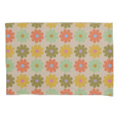 Housse D'oreillers Simple Pastel Vintage Flower Pattern (devant)