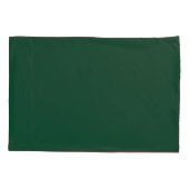 HOUSSE D'OREILLERS SIMPLE STYLISH MODERN CUSTOMIZED NAME MONOGRAM (Dos)