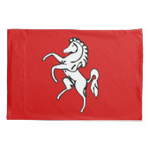 Housse D'oreillers Single Pillowcase with flag of Kent, England (Dos)