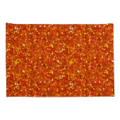 Housse D'oreillers Sinopia Orange Parties scintillant (Dos-Droit)