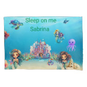 Housse D'oreillers Sirène (devant)