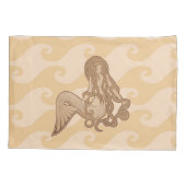 Housse D'oreillers Sirène assise (Dos)