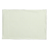 Housse D'oreillers Sirènes Blanches avec Gingham (Dos)
