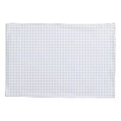 Housse D'oreillers Sirènes Bleu avec Gingham (Dos)