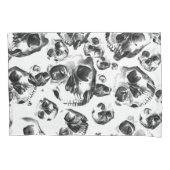 Housse D'oreillers Skeleton Skull Art Pattern (devant)