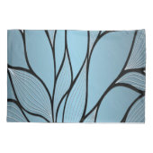 Housse D'oreillers Sky Blue Hues Creative Leave Motif (Dos)