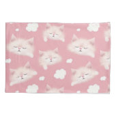 Housse D'oreillers Sleepy kitty (Dos)