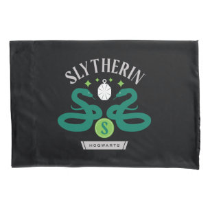 Housse D'oreillers SLYTHERIN™ House Double Snake Locket Graphique