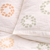 Housse D'oreillers Soft Boho Pebble Circle Pattern Pillowcase
