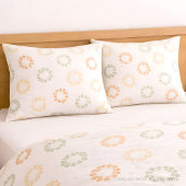 Housse D'oreillers Soft Boho Pebble Circle Pattern Pillowcase