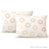Housse D'oreillers Soft Boho Pebble Circle Pattern Pillowcase