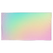 Housse D'oreillers Soft Prismatic Pastel Arc-en-ciel Dégradé (devant-gauche)