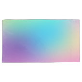 Housse D'oreillers Soft Prismatic Pastel Arc-en-ciel Dégradé (devant-Droit)
