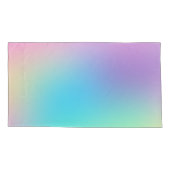 Housse D'oreillers Soft Prismatic Pastel Arc-en-ciel Dégradé (Dos-gauche)