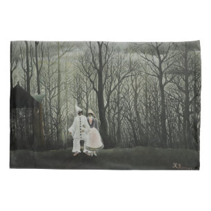 Housse D'oreillers Soirée de Carnaval, peinture à l'huile de Henri Ro