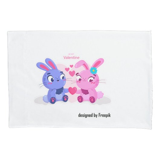 Housse D'oreillers Sois ma valentine (devant)