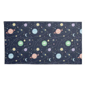 Housse D'oreillers Solar System Planets Seamless Pattern (Dos-Droit)
