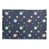 Housse D'oreillers Solar System Planets Seamless Pattern (Dos)