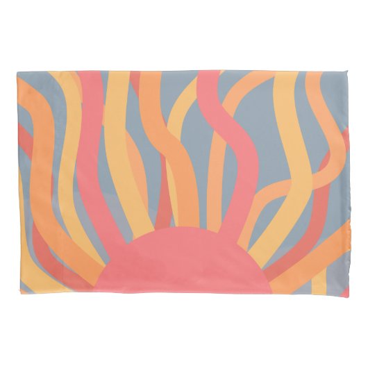 Housse D'oreillers Soleil d'été (devant)