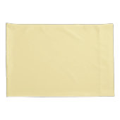 Housse D'oreillers Soleil jaune or (Dos-Droit)