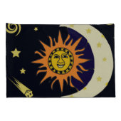 Housse D'oreillers Soleil Lune et corps célestes (Dos-Droit)