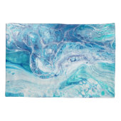 Housse D'oreillers Splash couleur : Acrylique Abstrait Arrière - plan (Dos)