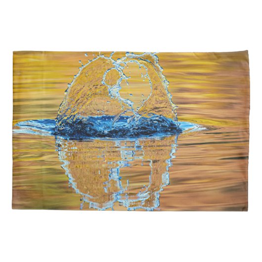 Housse D'oreillers Splash le soir d'automne (Dos)