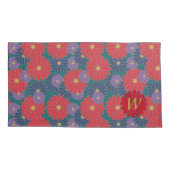 Housse D'oreillers Splashy Fall Floral Coussin Coque (Dos)