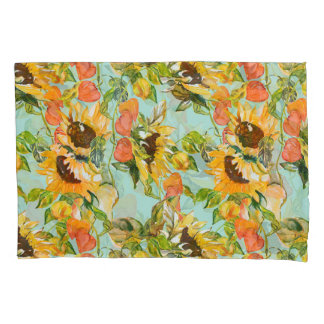 Housse D'oreillers Splendor d'automne : Motif de la nature sans coutu