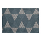 Housse D'oreillers Stained Glass Blue Diamond (Dos)