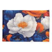 Housse D'oreillers Standard floral simple (Dos)