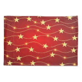 Housse D'oreillers Star Adored Ruby Motif rouge (Dos)