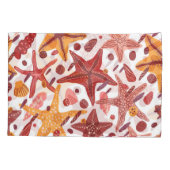 Housse D'oreillers Starfish Shells : Motif scandinave (Dos)