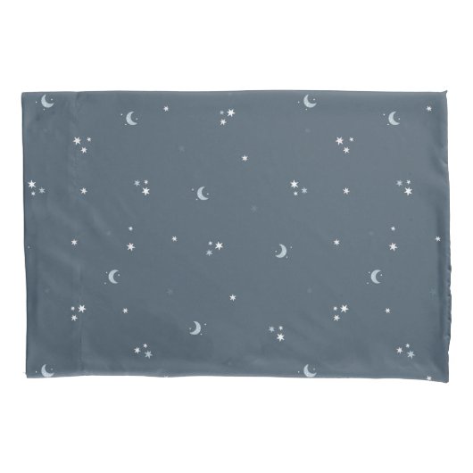 Housse D'oreillers Starry Night Sky Moon & Stars Lancer l'oreiller (devant)