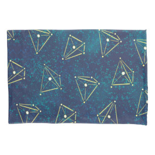 Housse D'oreillers Starry Sky Chimie Art - Constellations Moléculaire