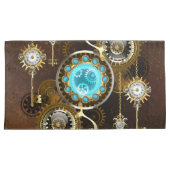 Housse D'oreillers Steampunk Rusty Background (devant-Droit)