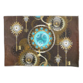 Housse D'oreillers Steampunk Rusty Background (devant)