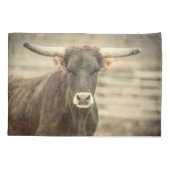 HOUSSE D'OREILLERS STOUT LONGHORN STEER PILLOWCASE (Dos)