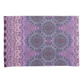 Housse D'oreillers Style Boho pourpre (devant-Droit)