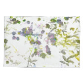 Housse D'oreillers Style de couleur de l'eau fleur romantique design  (Dos-gauche)