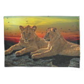 Housse D'oreillers Style de lion (devant)