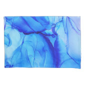 Housse D'oreillers Style d'Imaginaire bleu Abstrait (devant-gauche)