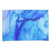 Housse D'oreillers Style d'Imaginaire bleu Abstrait (devant-Droit)