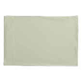 Housse D'oreillers Style élégant vert clair et tendance hôtel (Dos)