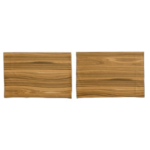 Housse D'oreillers Style en bois élégant de grain