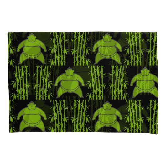 Housse D'oreillers Sumo Wrestler (devant)